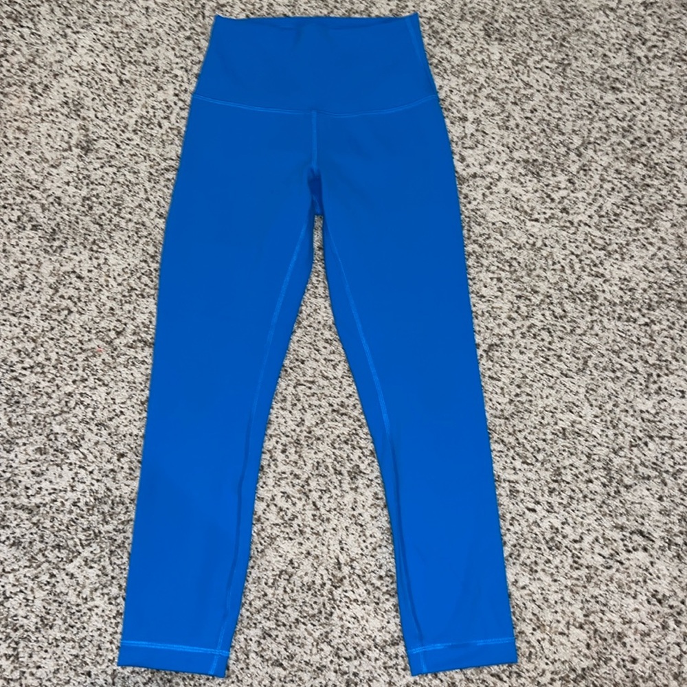 Poolside Wunder Train HR Crop 23" Lululemon Leggings
